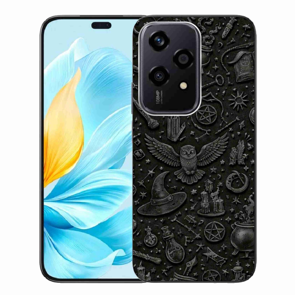 Gelový kryt mmCase na Honor 200 Lite 5G - tmavý magický svět
