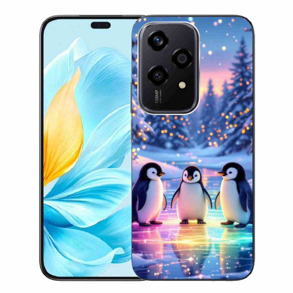 Gelový kryt mmCase na Honor 200 Lite 5G - tučnáci