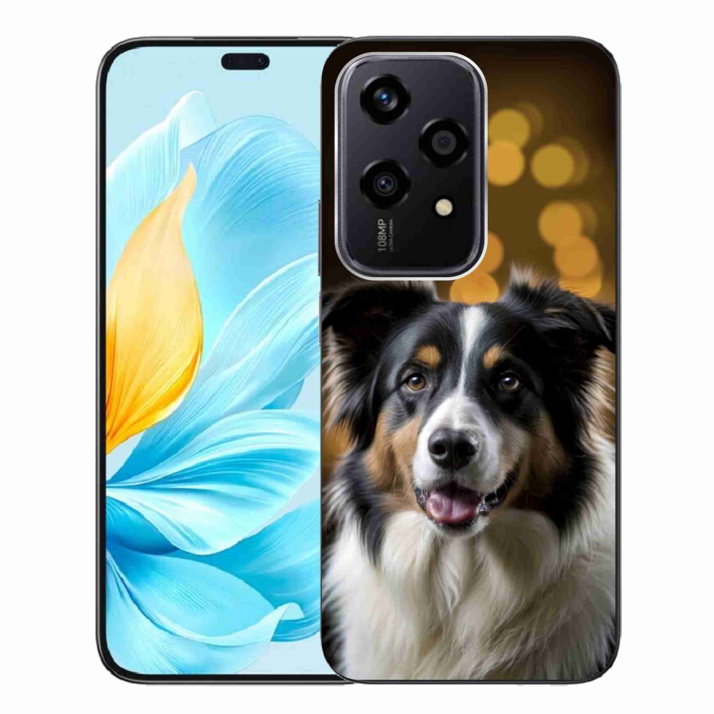 Gelový kryt mmCase na Honor 200 Lite 5G - usměvavý australský ovčák