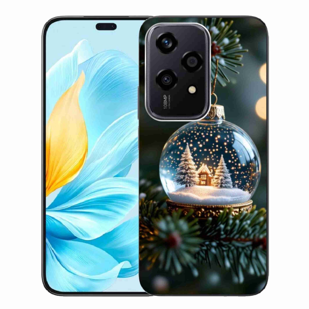 Gelový kryt mmCase na Honor 200 Lite 5G - vánoční koule 2