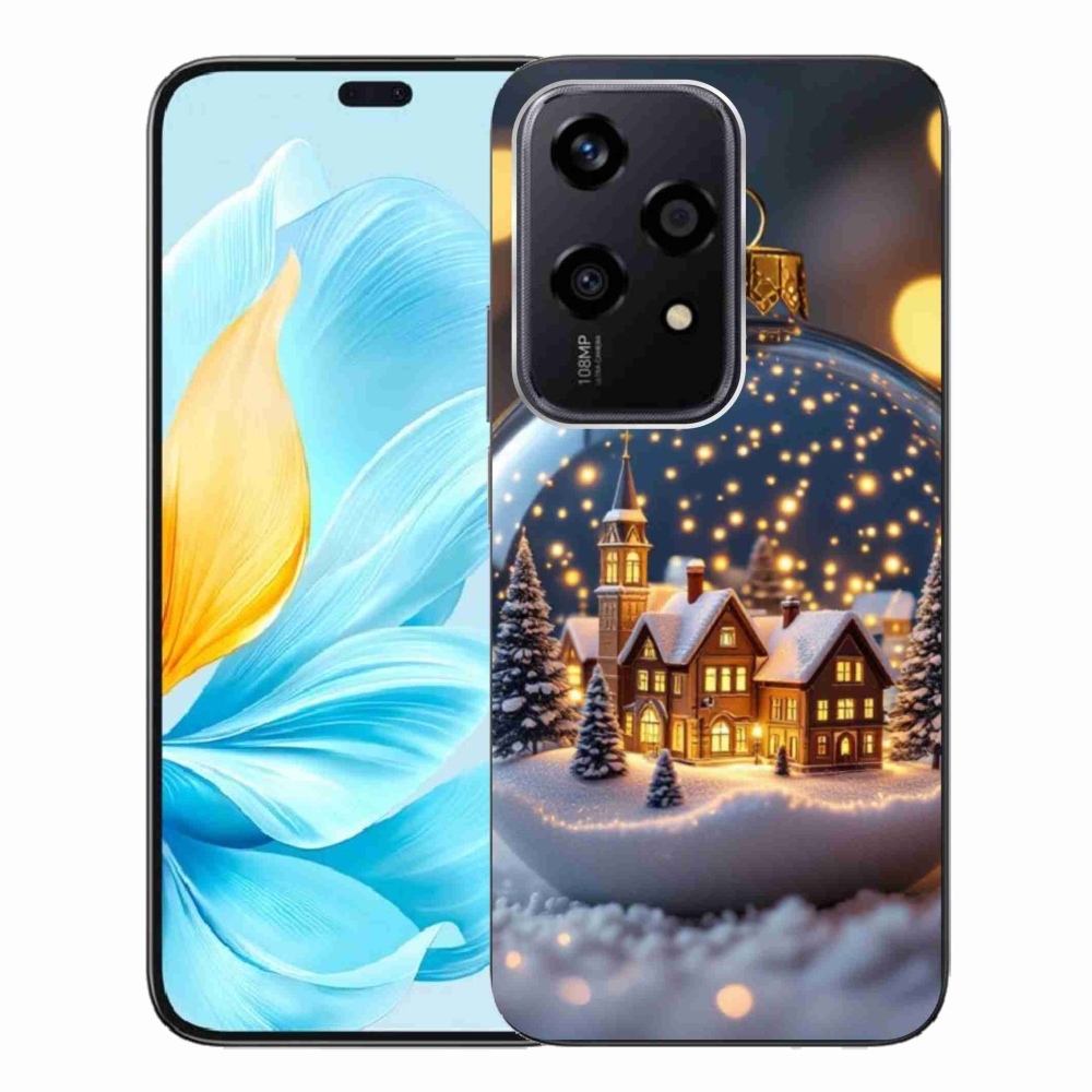 Gelový kryt mmCase na Honor 200 Lite 5G - vánoční koule 4