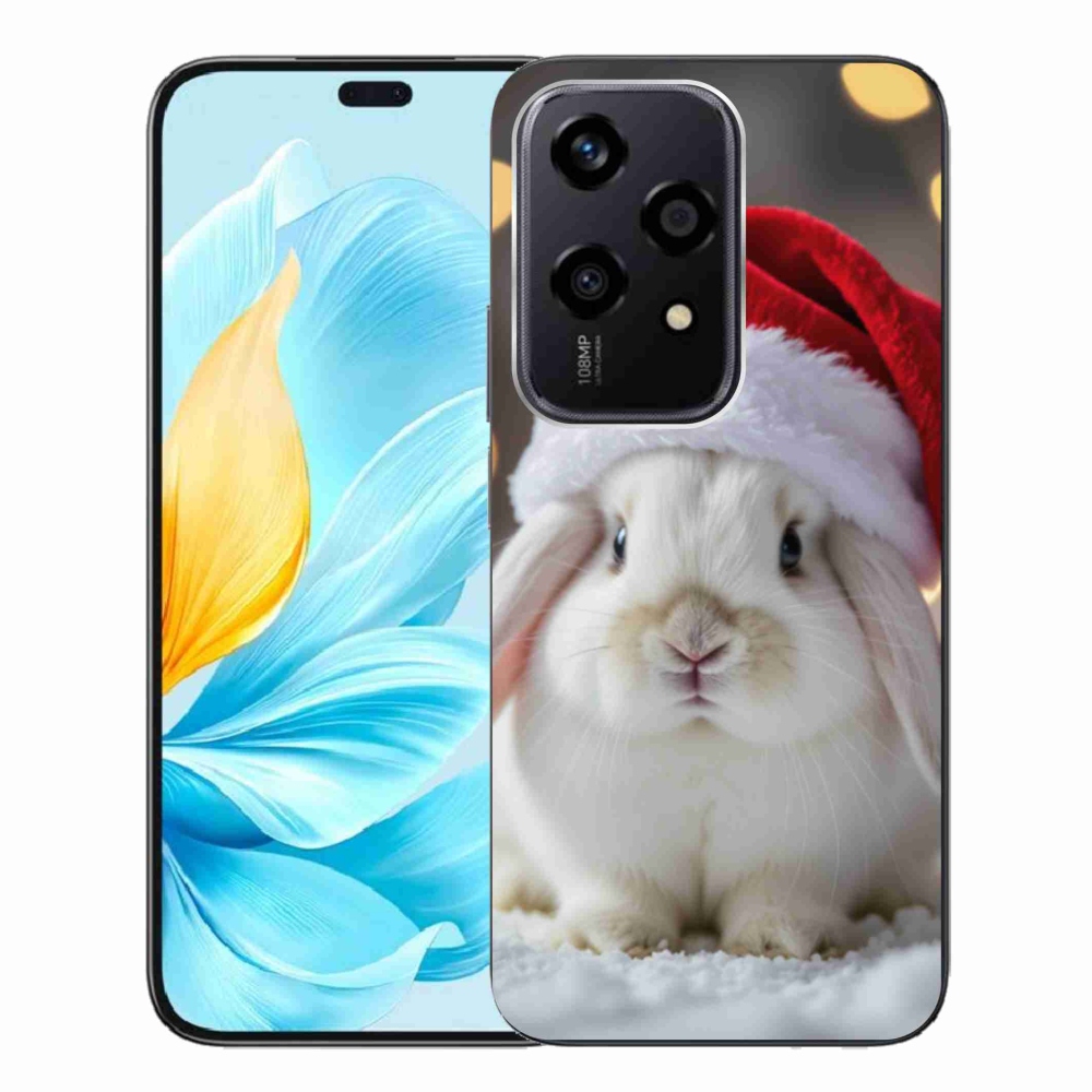 Gelový kryt mmCase na Honor 200 Lite 5G - vánoční králík