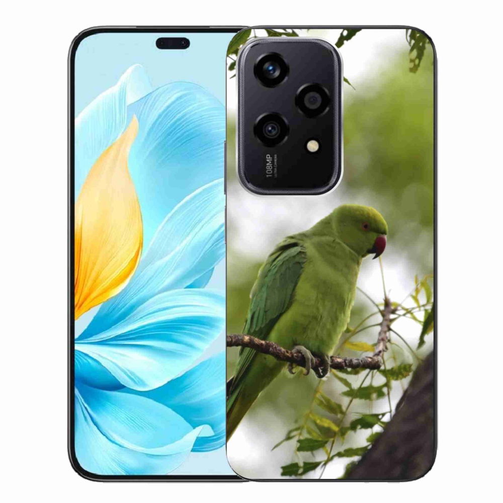 Gelový kryt mmCase na Honor 200 Lite 5G - zelený papoušek