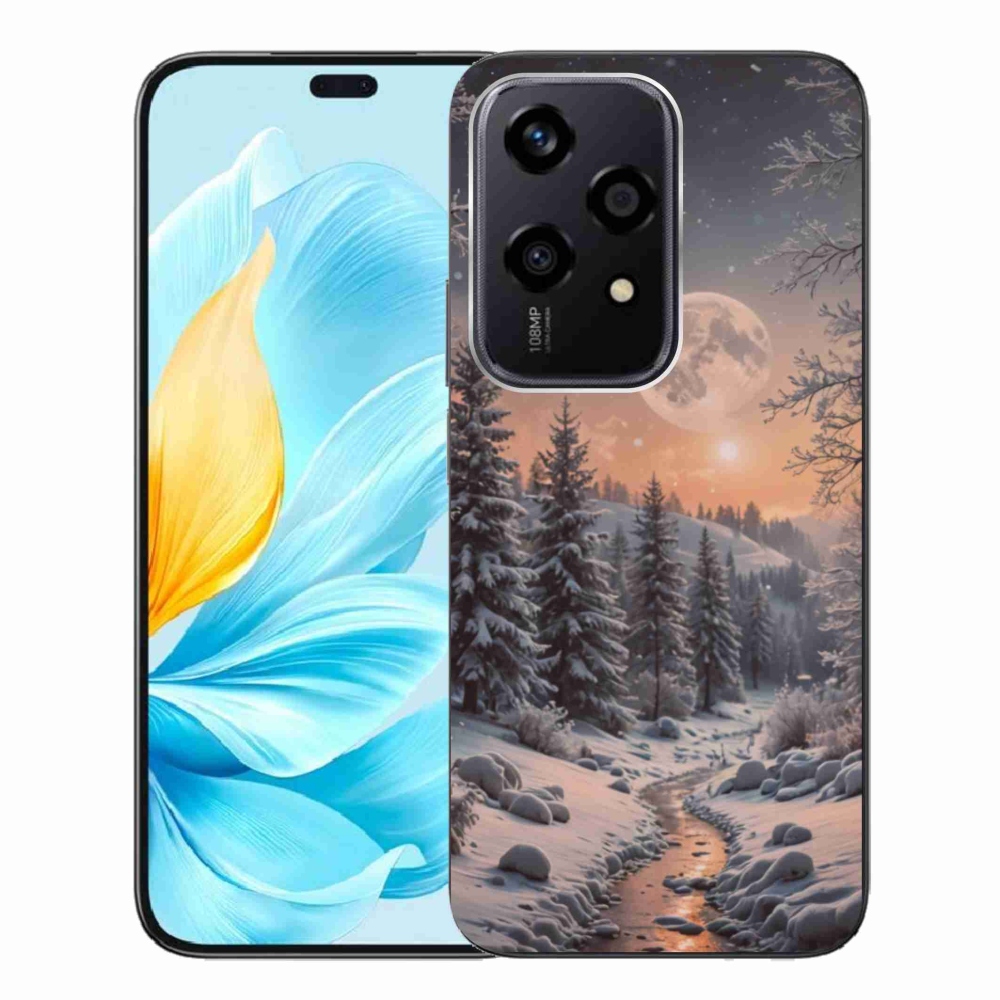 Gelový kryt mmCase na Honor 200 Lite 5G - zimní krajina 2