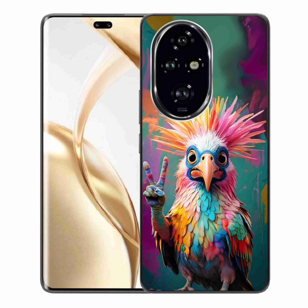Gelový kryt mmCase na Honor 200 Pro 5G - barevný rebel