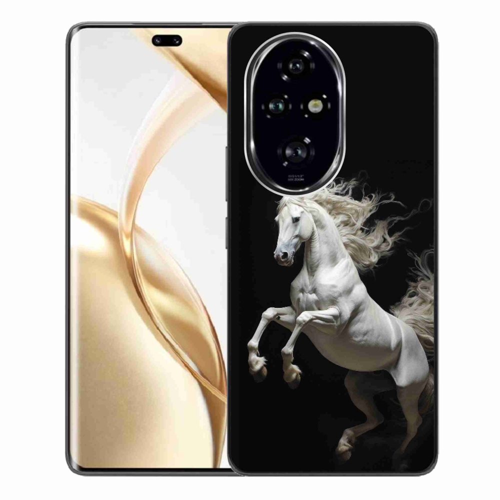 Gelový kryt mmCase na Honor 200 Pro 5G - bílý kůň 4