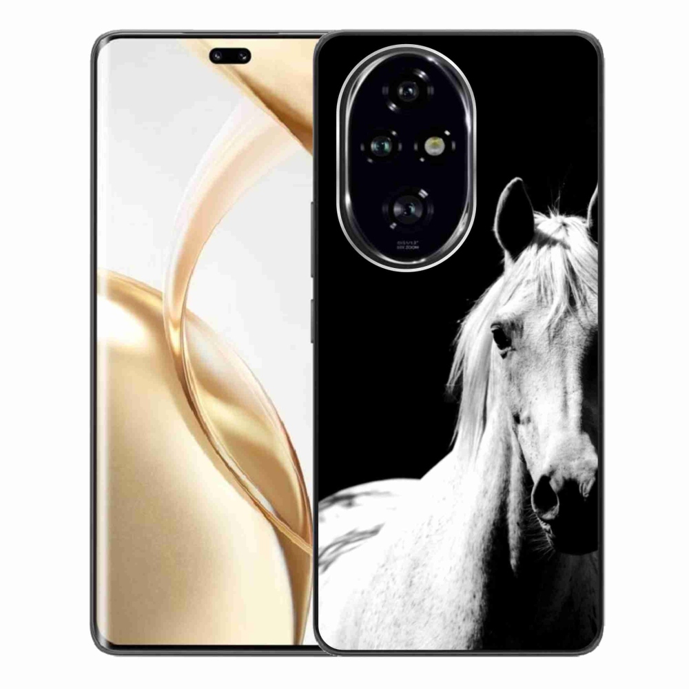 Gelový kryt mmCase na Honor 200 Pro 5G - bílý kůň 5