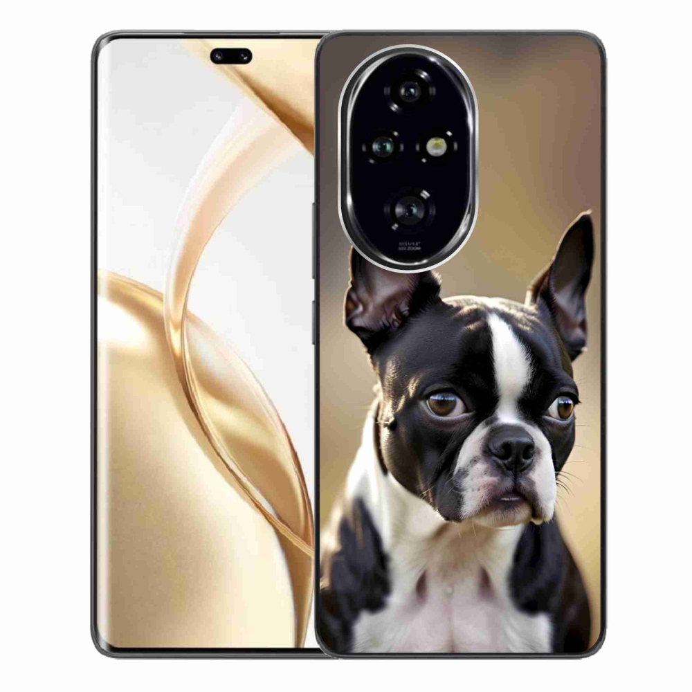 Gelový kryt mmCase na Honor 200 Pro 5G - bostonský teriér