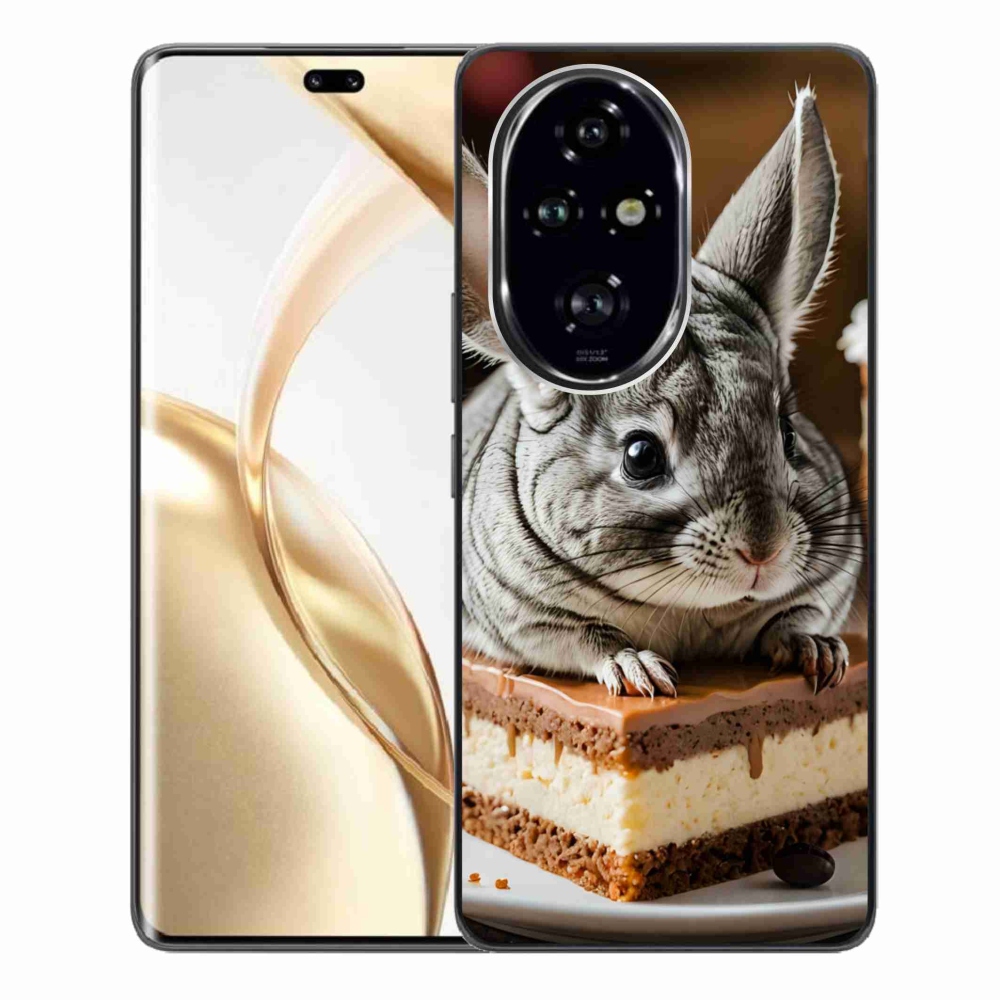 Gelový kryt mmCase na Honor 200 Pro 5G - činčila