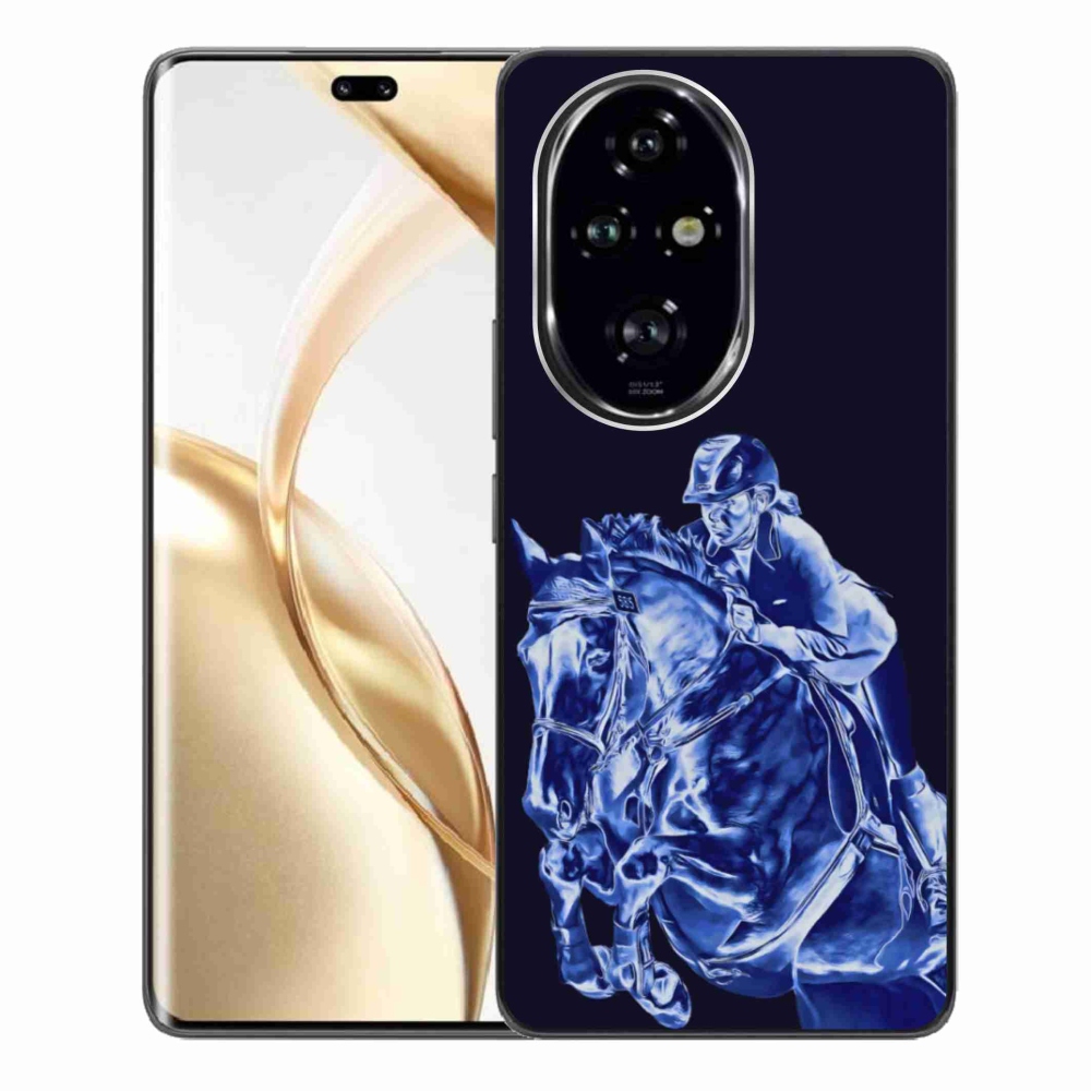 Gelový kryt mmCase na Honor 200 Pro 5G - dostihový kůň