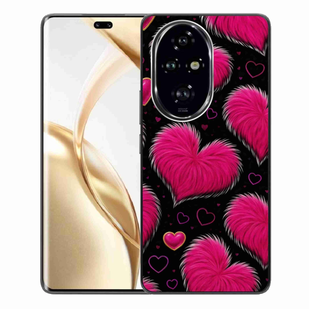 Gelový kryt mmCase na Honor 200 Pro 5G - hebká srdce