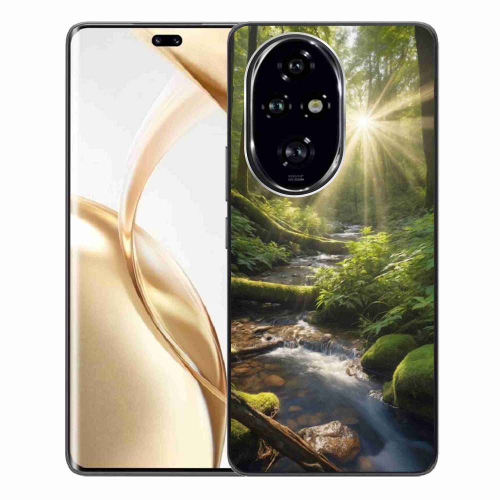 Gelový kryt mmCase na Honor 200 Pro 5G - hlubina lesa