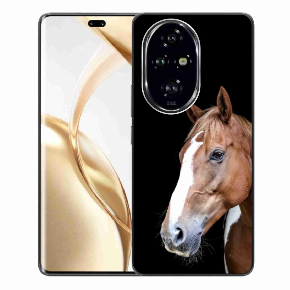 Gelový kryt mmCase na Honor 200 Pro 5G - hnědý kůň 3