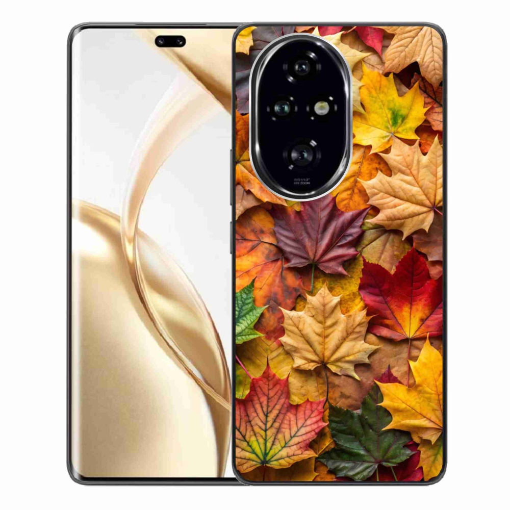 Gelový kryt mmCase na Honor 200 Pro 5G - javorové listy 2