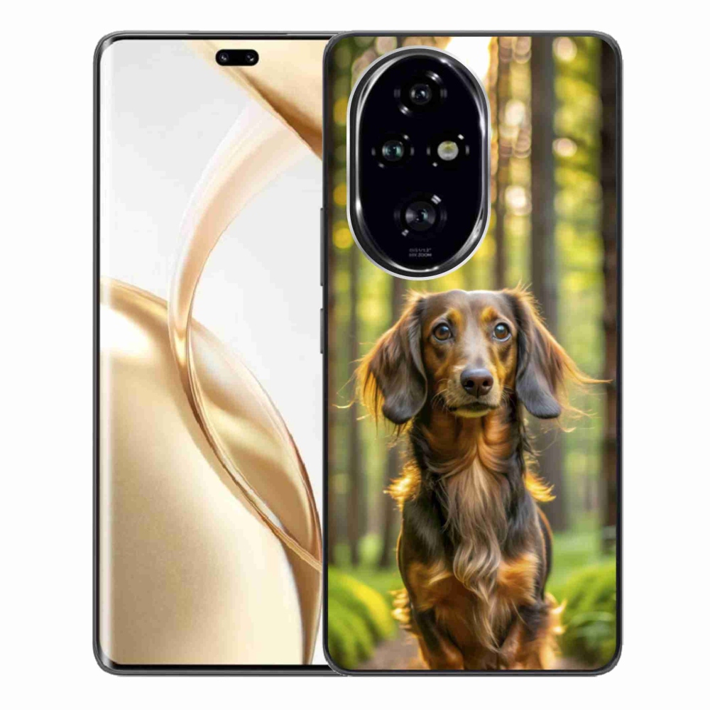 Gelový kryt mmCase na Honor 200 Pro 5G - jezevčík 4