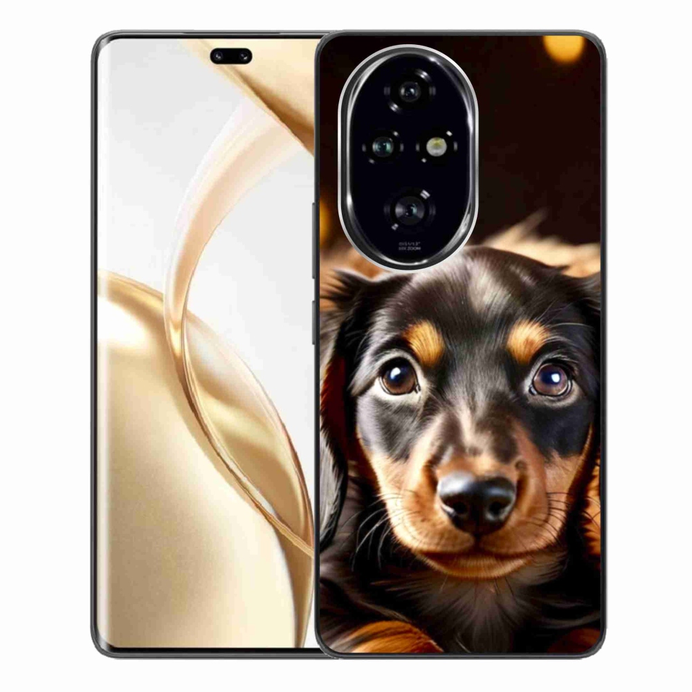 Gelový kryt mmCase na Honor 200 Pro 5G - jezevčík