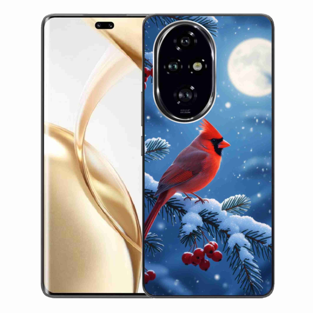 Gelový kryt mmCase na Honor 200 Pro 5G - kardinál červený