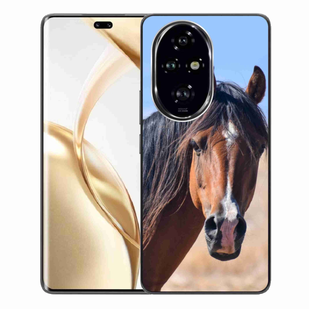 Gelový kryt mmCase na Honor 200 Pro 5G - klidný kůň