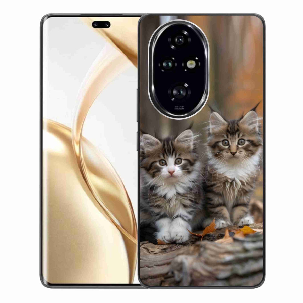 Gelový kryt mmCase na Honor 200 Pro 5G - kočičí duo 3