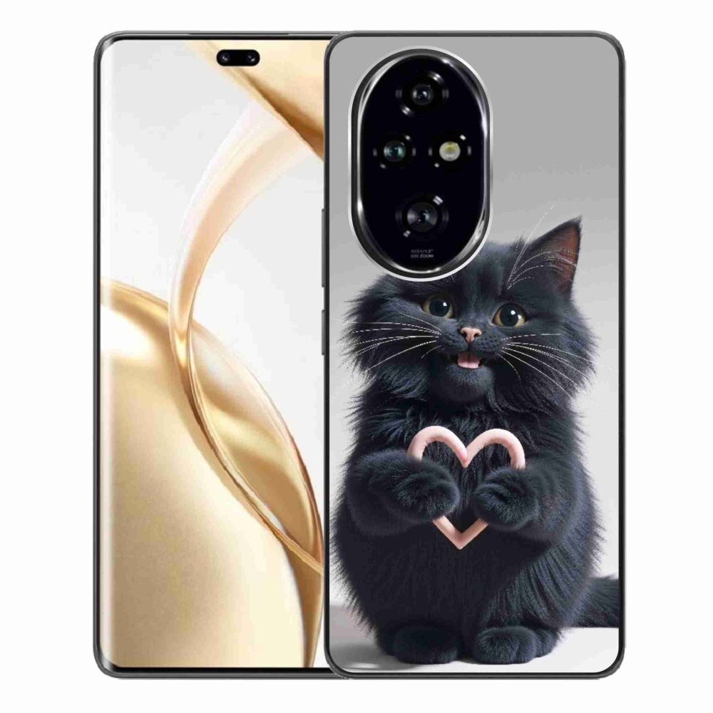 Gelový kryt mmCase na Honor 200 Pro 5G - kočičí láska 3