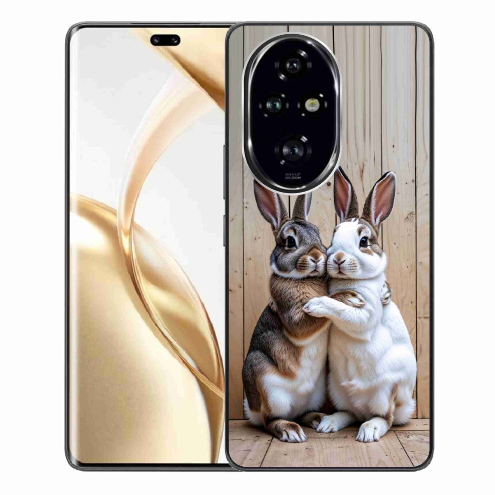 Gelový kryt mmCase na Honor 200 Pro 5G - králičí pár
