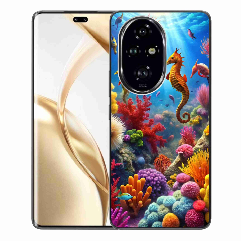 Gelový kryt mmCase na Honor 200 Pro 5G - mořský svět 3