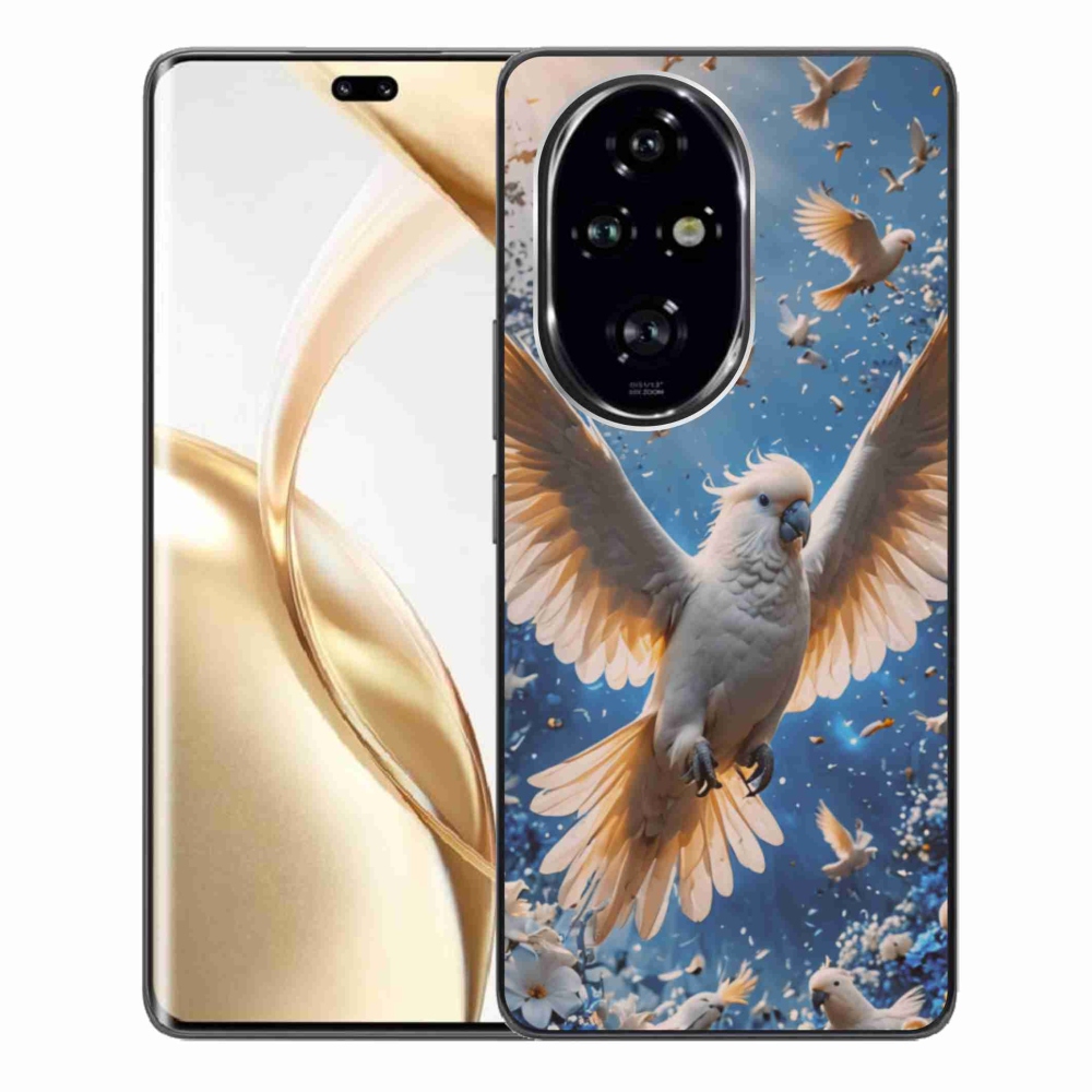 Gelový kryt mmCase na Honor 200 Pro 5G - papoušek kakadu