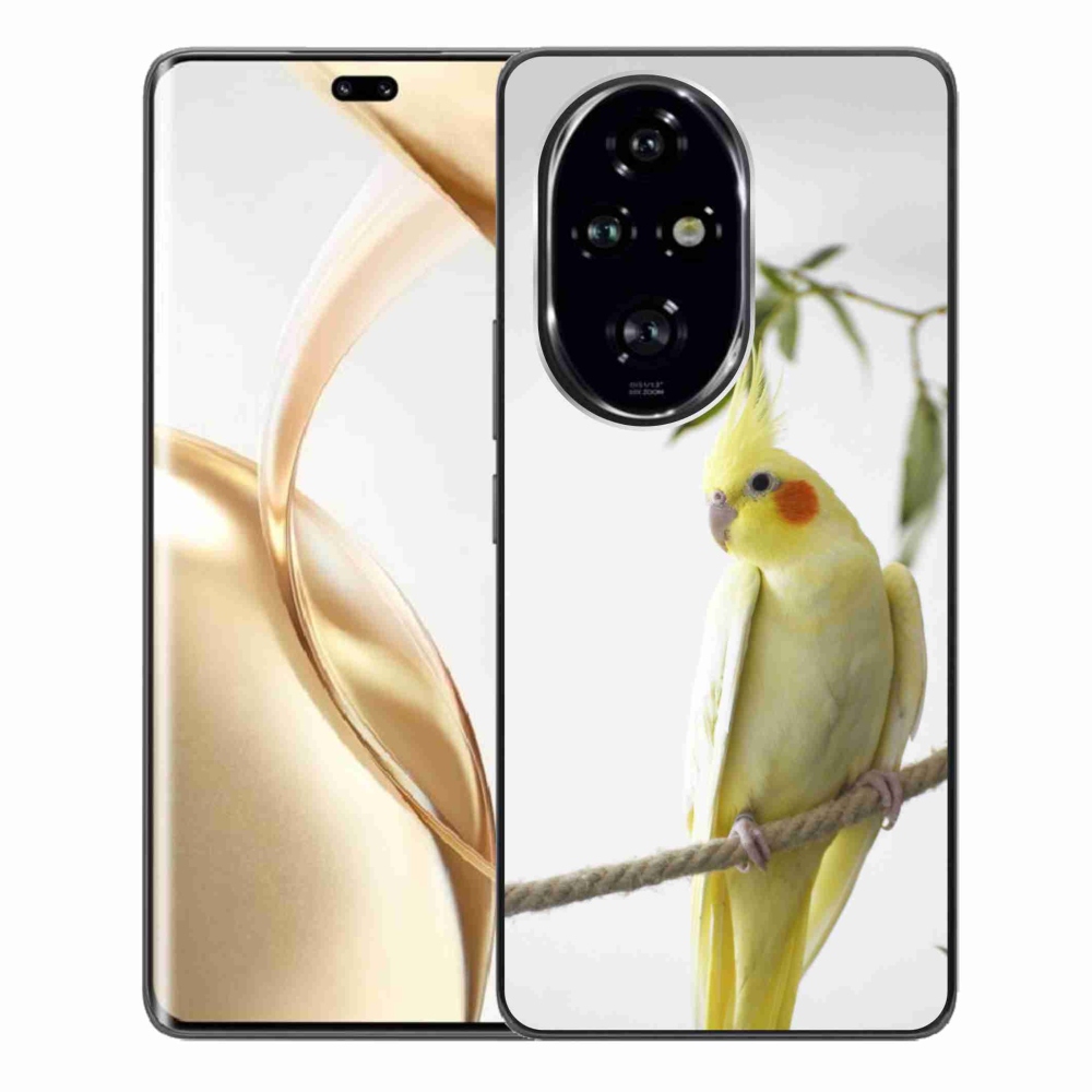 Gelový kryt mmCase na Honor 200 Pro 5G - papoušek korela chocholatá