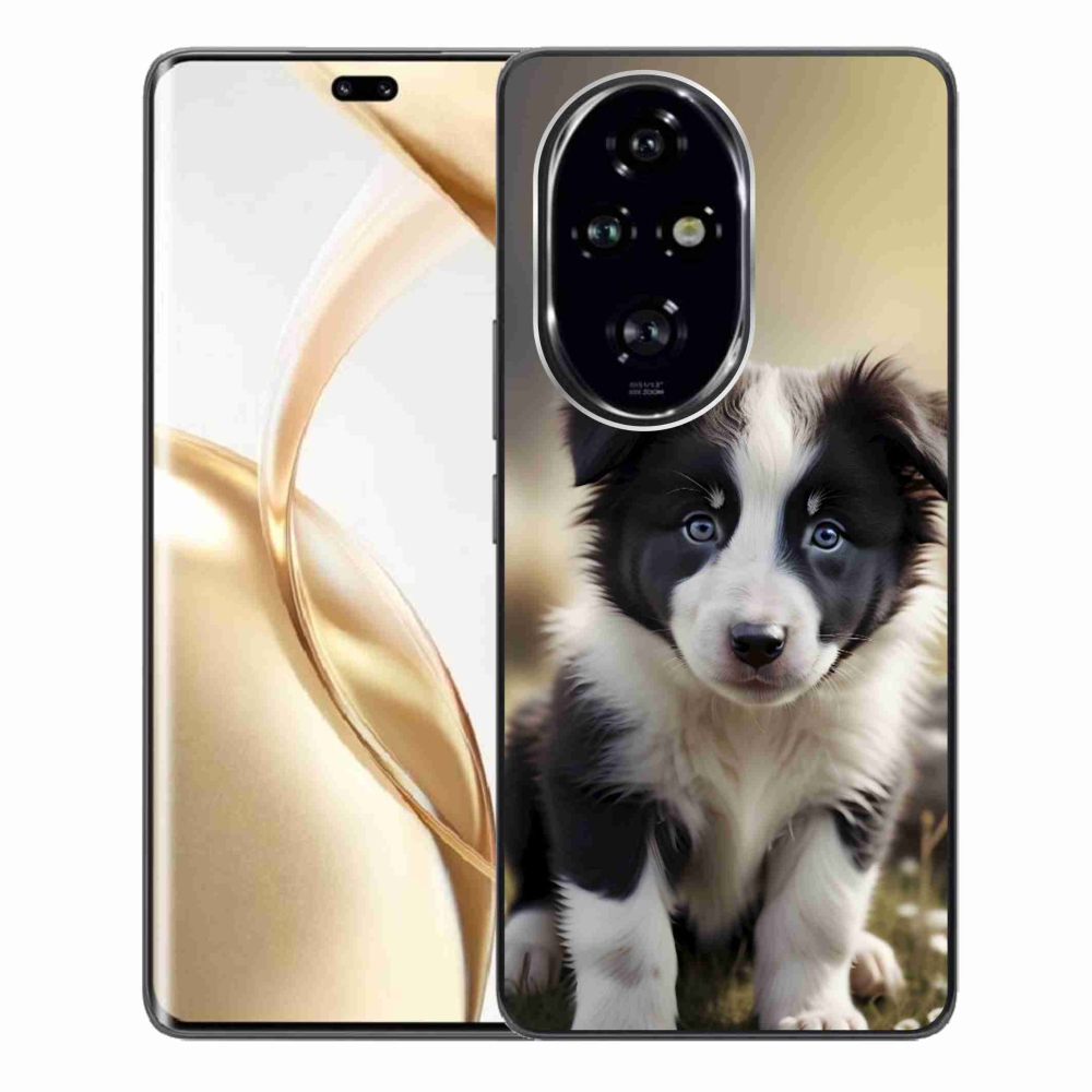 Gelový kryt mmCase na Honor 200 Pro 5G - roztomilá border kolie