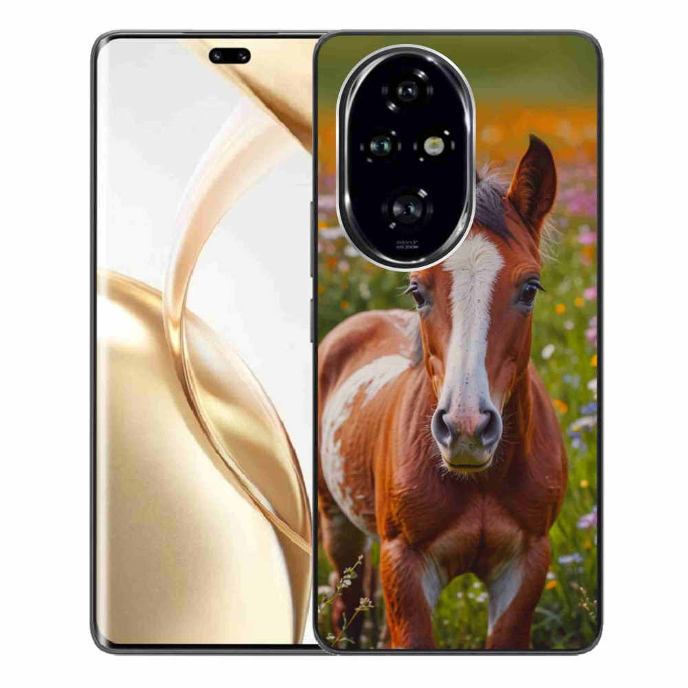 Gelový kryt mmCase na Honor 200 Pro 5G - roztomilé hříbě