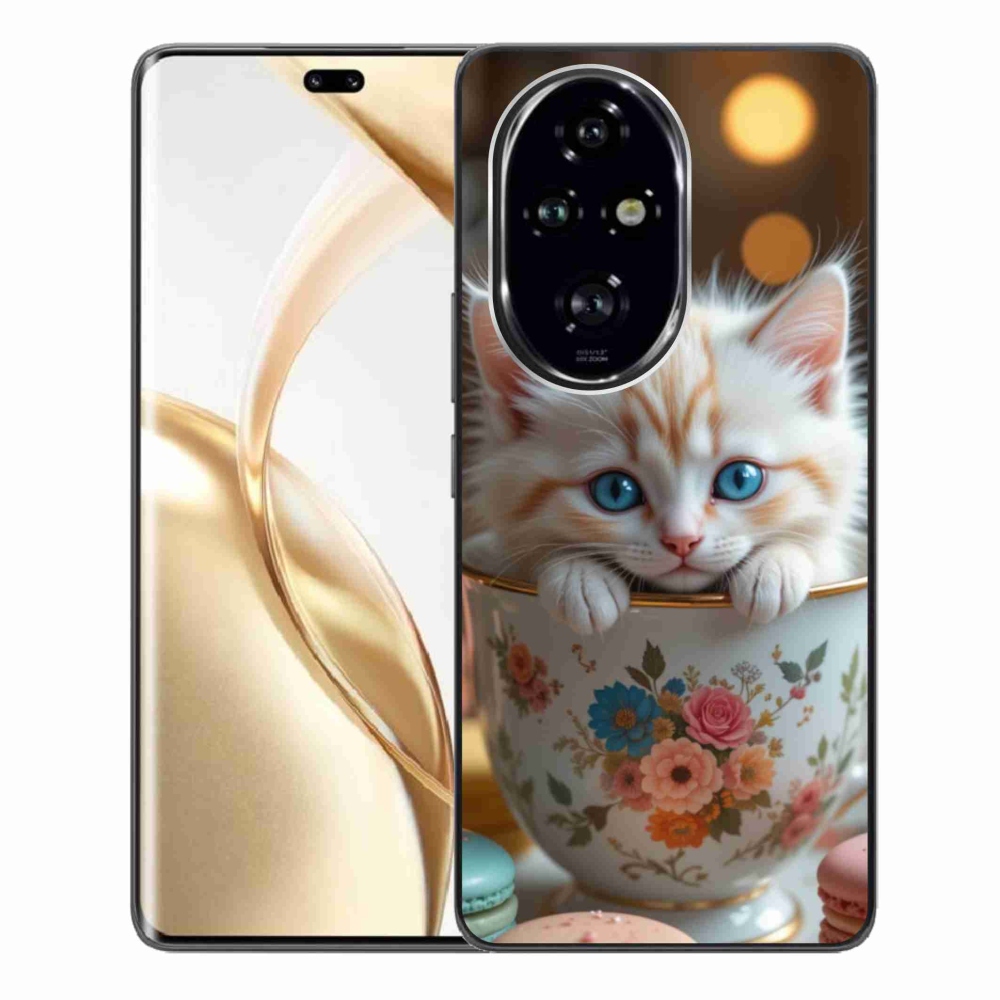 Gelový kryt mmCase na Honor 200 Pro 5G - roztomilé kotě 6