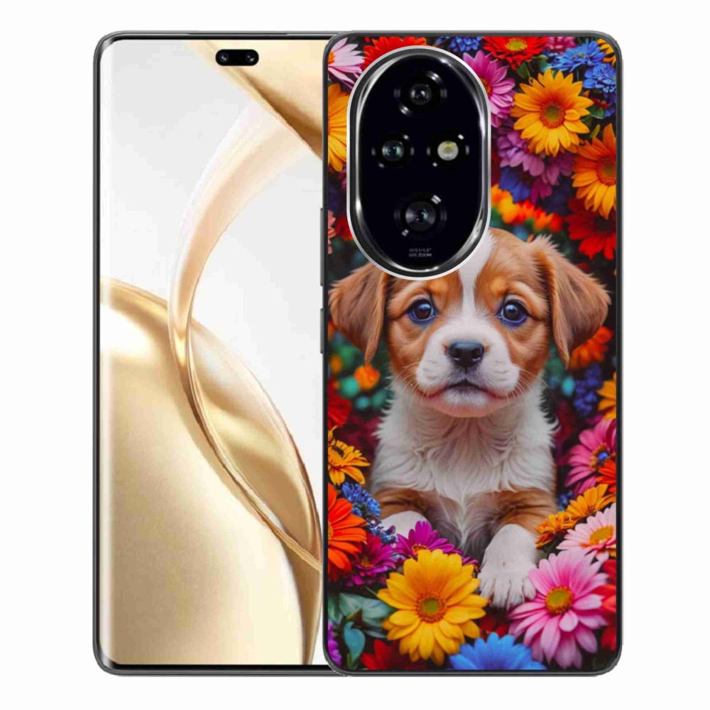 Gelový kryt mmCase na Honor 200 Pro 5G - roztomilé štěně