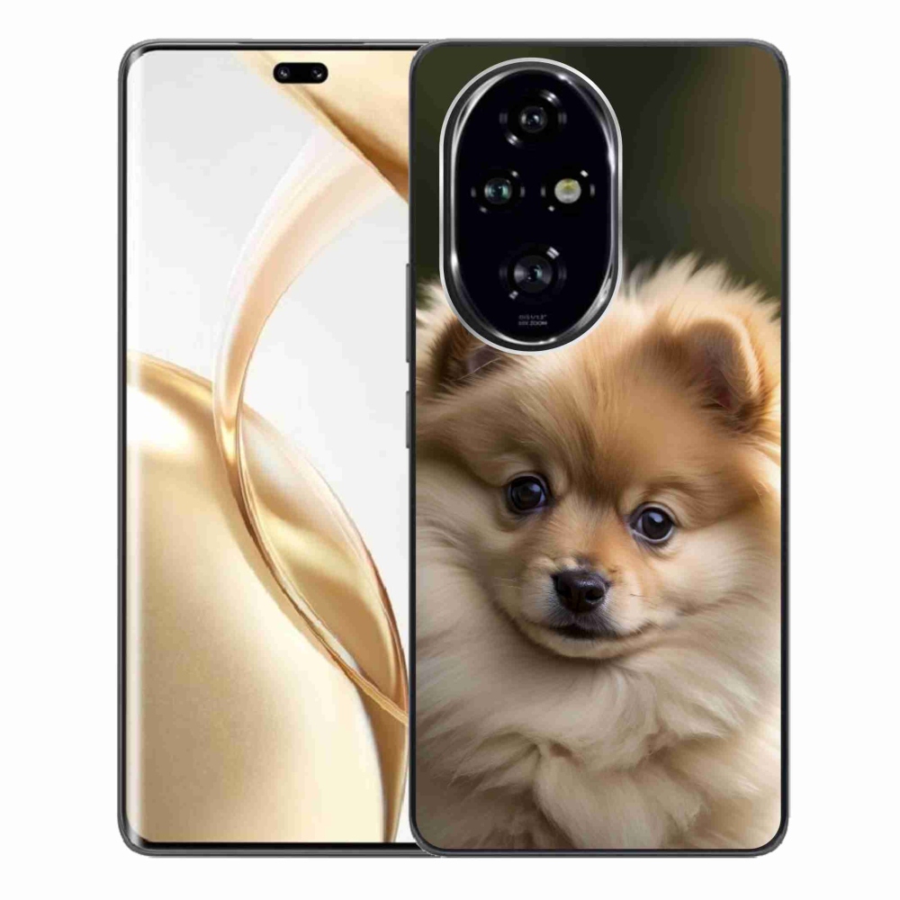 Gelový kryt mmCase na Honor 200 Pro 5G - roztomilý pomeranian 2