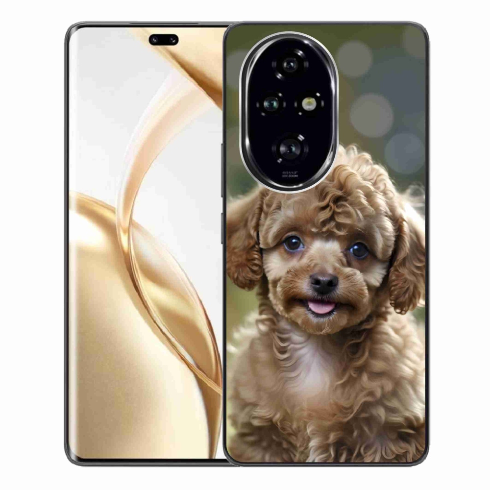Gelový kryt mmCase na Honor 200 Pro 5G - roztomilý pudl
