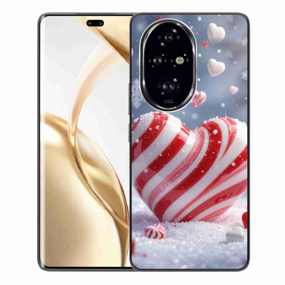 Gelový kryt mmCase na Honor 200 Pro 5G - sladké srdce