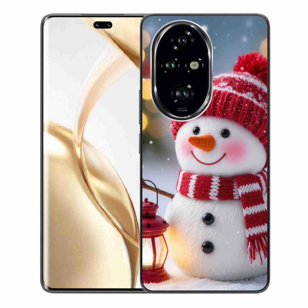 Gelový kryt mmCase na Honor 200 Pro 5G - sněhulák 2