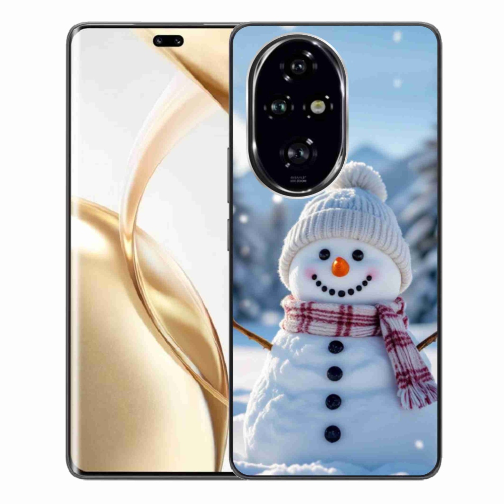 Gelový kryt mmCase na Honor 200 Pro 5G - sněhulák 3