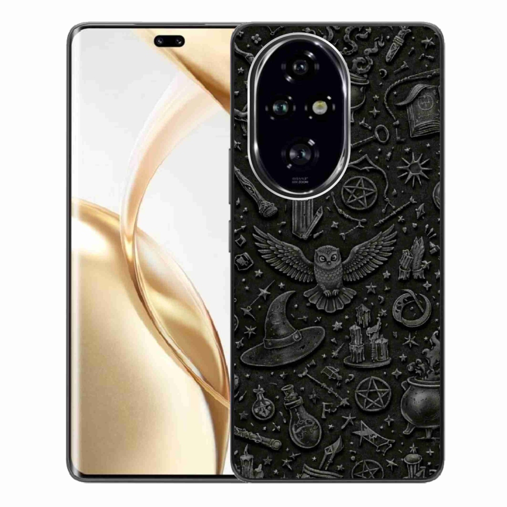 Gelový kryt mmCase na Honor 200 Pro 5G - tmavý magický svět