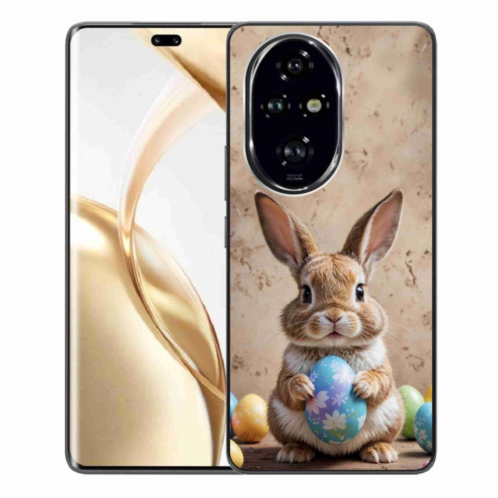 Gelový kryt mmCase na Honor 200 Pro 5G - velikonoční králíček