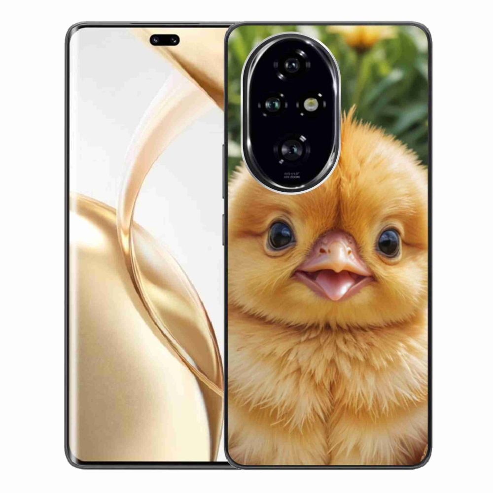 Gelový kryt mmCase na Honor 200 Pro 5G - veselé kuřátko