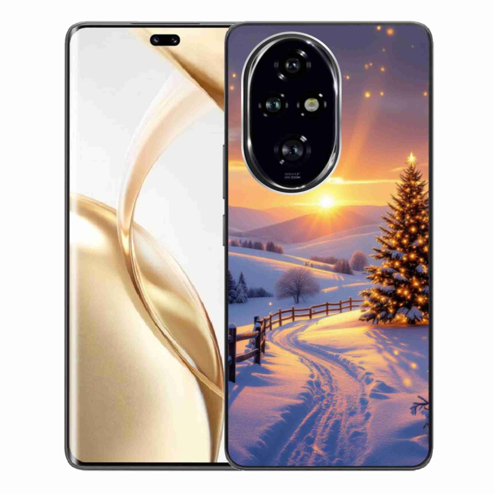 Gelový kryt mmCase na Honor 200 Pro 5G - zimní krajina