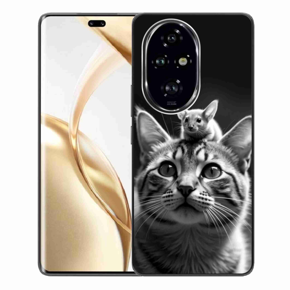 Gelový kryt mmCase na Honor 200 Pro 5G - zvířecí přátelství 2