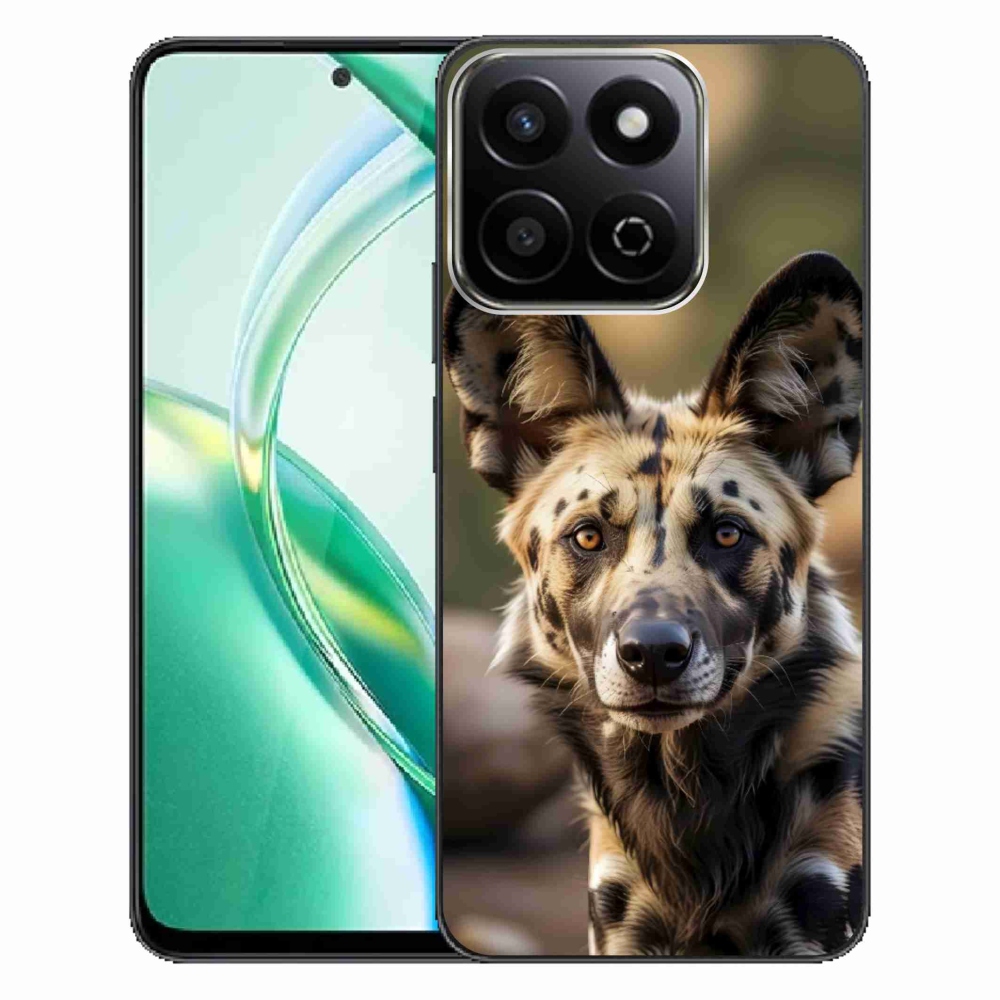 Gelový kryt mmCase na Honor 200 Smart 5G - africký divoký pes