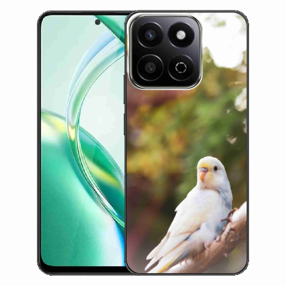 Gelový kryt mmCase na Honor 200 Smart 5G - andulka bílá