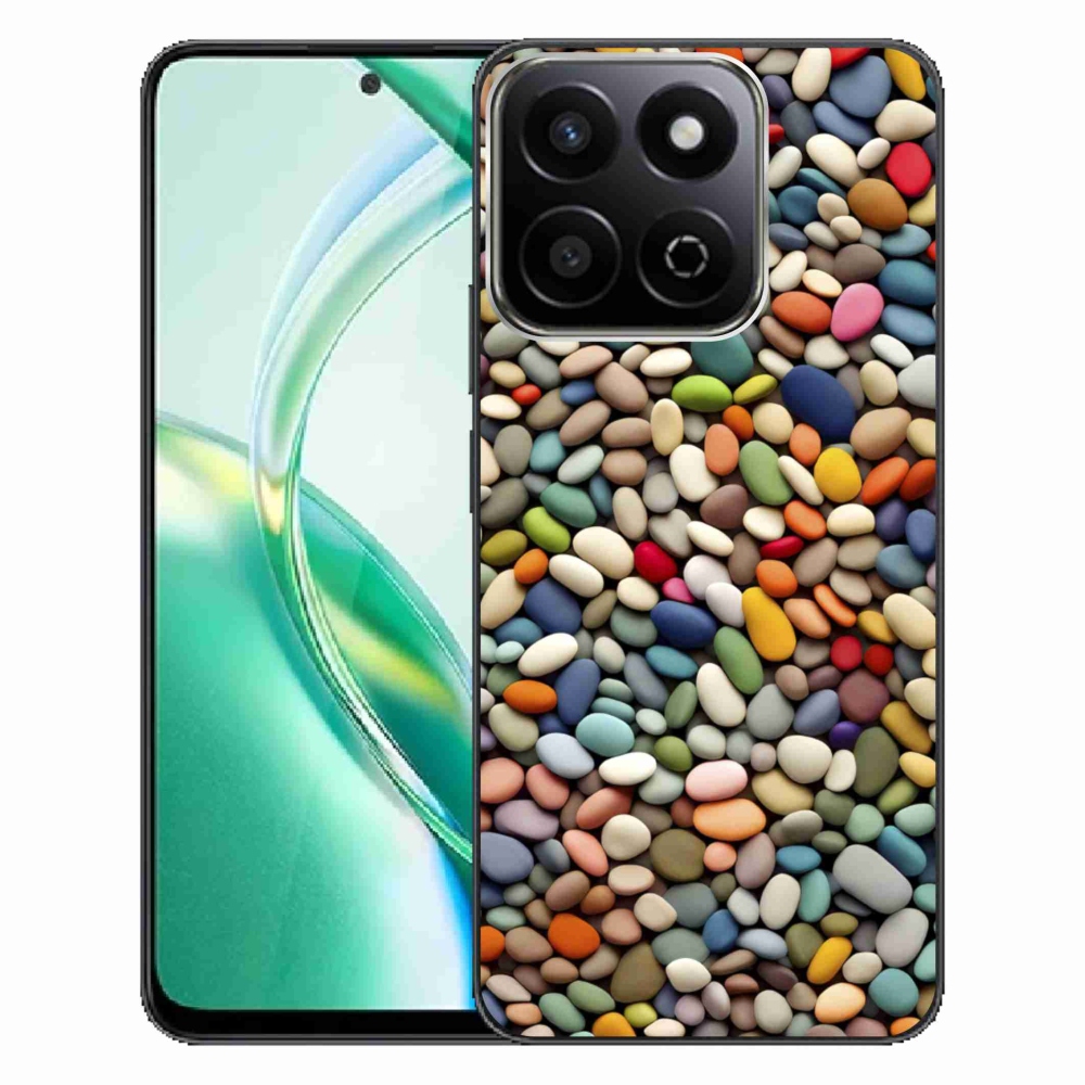 Gelový kryt mmCase na Honor 200 Smart 5G - barevné kamínky 2