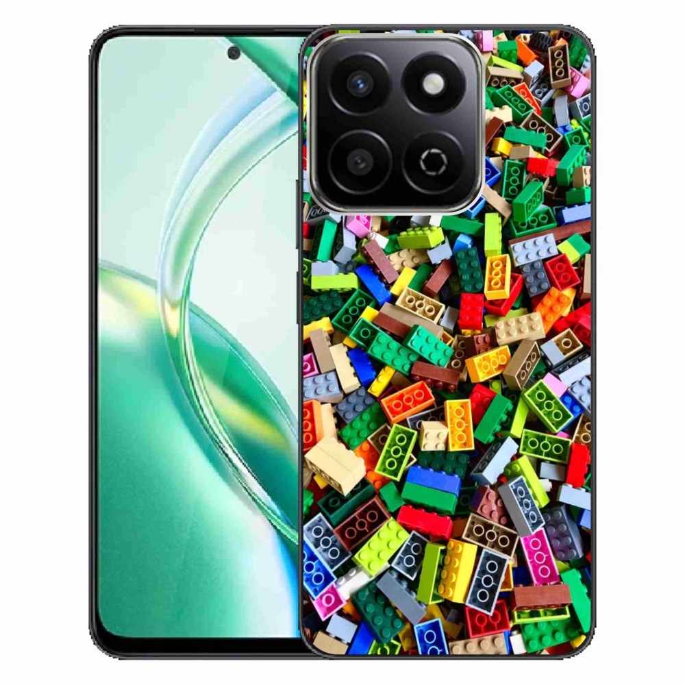 Gelový kryt mmCase na Honor 200 Smart 5G - barevné stavební kostky