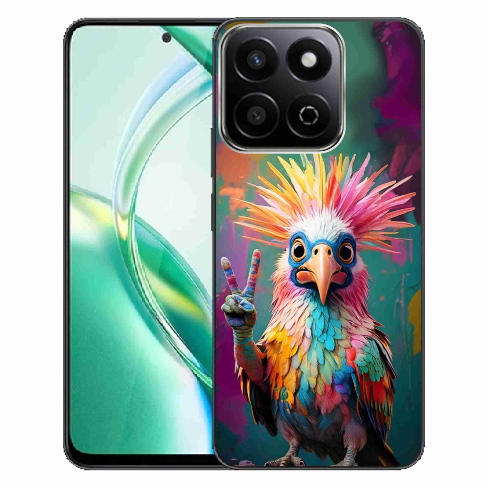 Gelový kryt mmCase na Honor 200 Smart 5G - barevný rebel