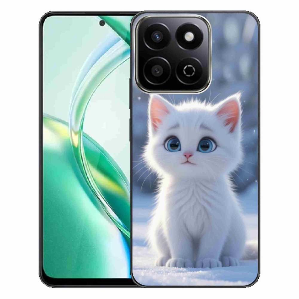 Gelový kryt mmCase na Honor 200 Smart 5G - bílé kotě 3
