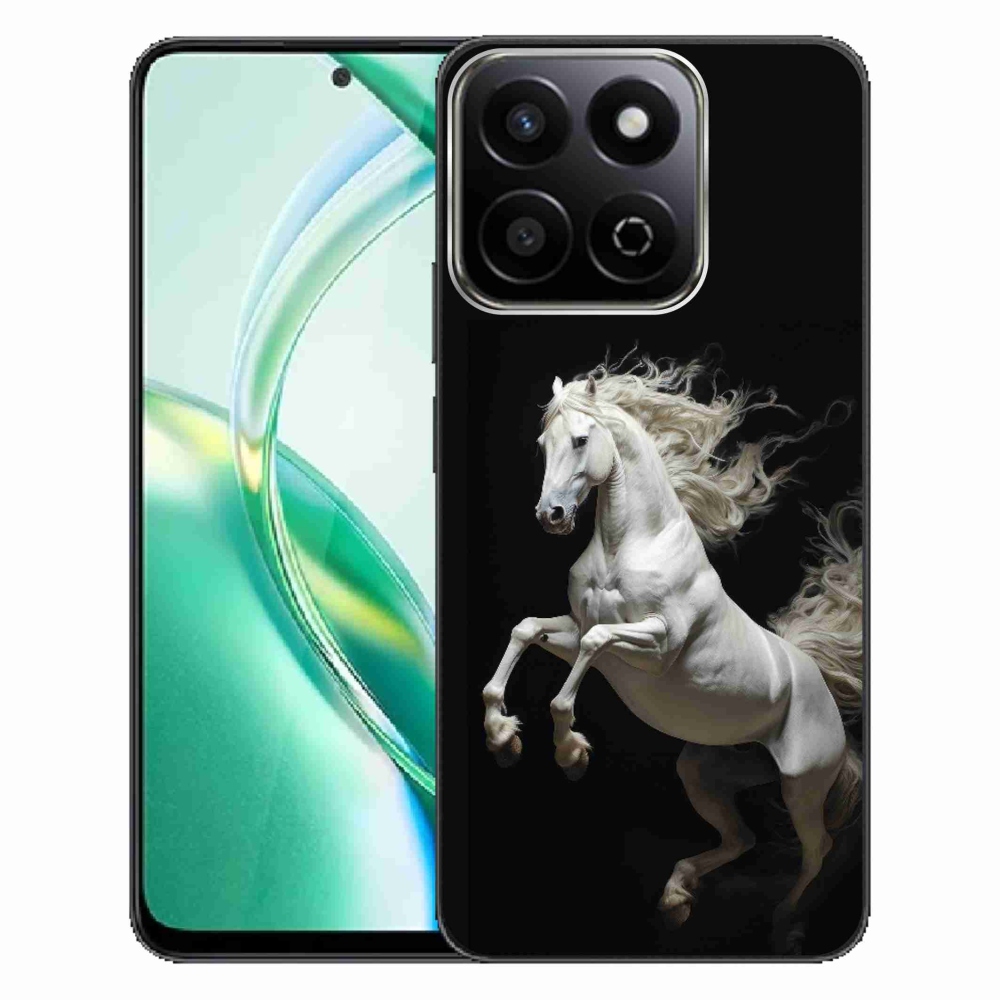 Gelový kryt mmCase na Honor 200 Smart 5G - bílý kůň 4