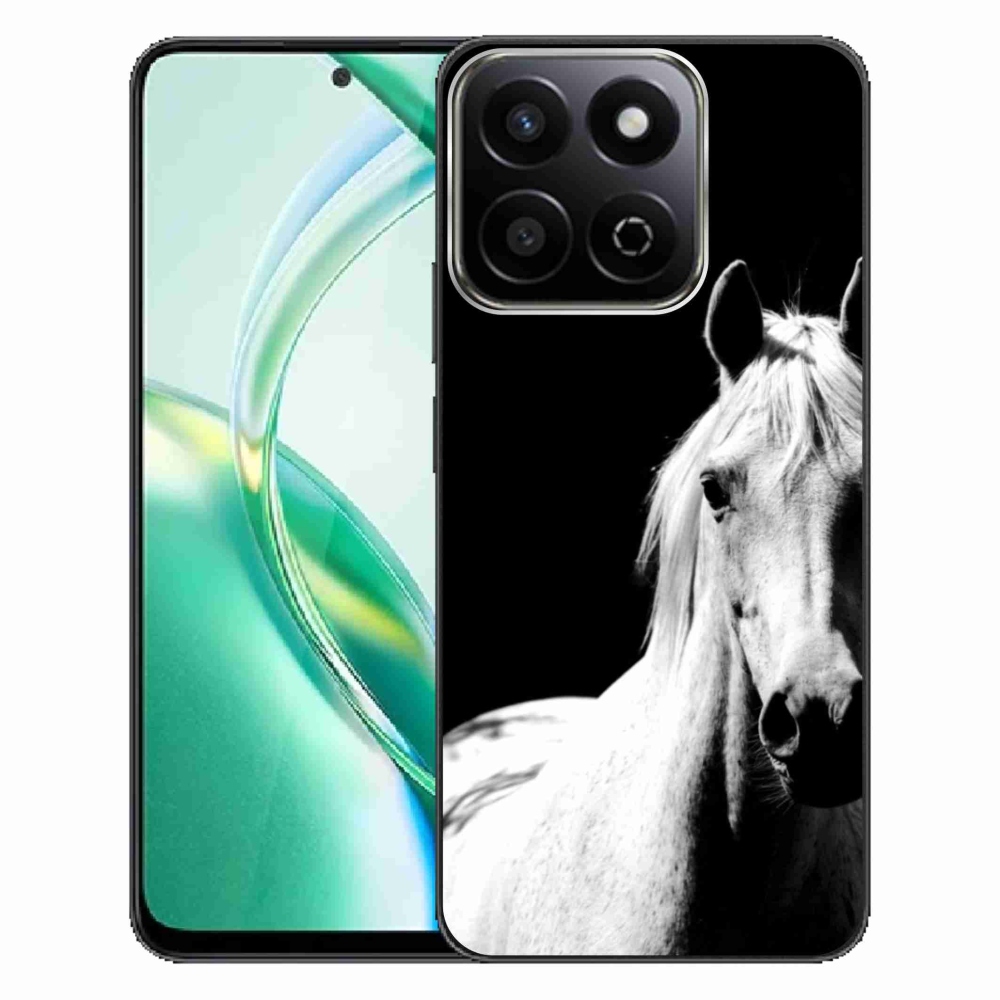 Gelový kryt mmCase na Honor 200 Smart 5G - bílý kůň 5